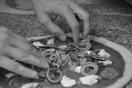 authentic Italian pizza